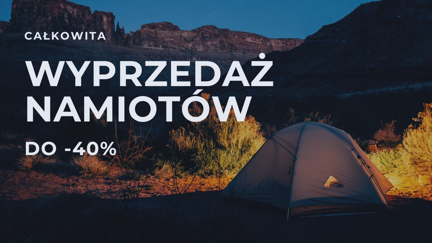 Wyprzedaż namiotów