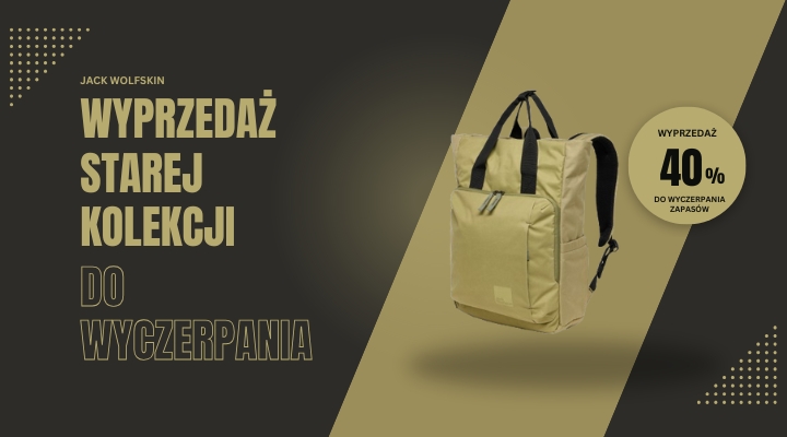 Wyprzedaż starej kolekcji Jack Wolfskin